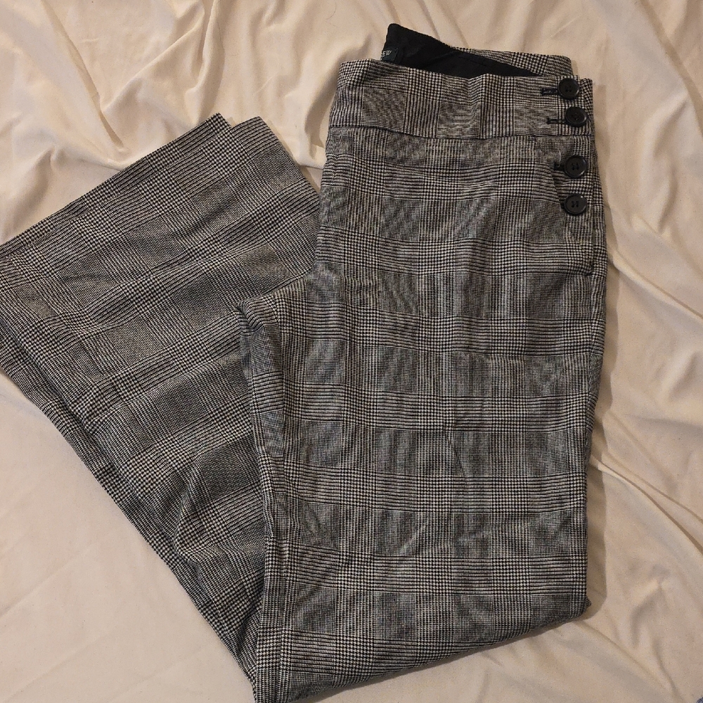 J. Crew Gray Flare Wide Leg Jeans with Premium Denim